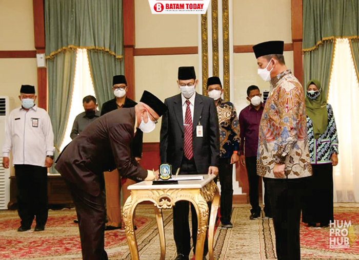 Suasana saat Pelantikan Ketua Dan Wakil Ketua Amil Zakat Provinsi Kepri